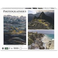 AMBASSADOR PC1008T_SH Puzzle 3 x 1000 Teile Berge und Klippen (Sam Horine) Photographers Collection Instagram von Ambassador