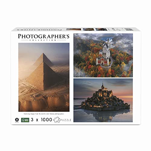 Ambassador 7230925 Historische Stätten, 3x1000 Teile Puzzle-Set für Erwachsene und Kinder ab 12 Jahren, Photographer's Collection, Sebastien Nagy Ambassador 7230925 Historische Stätten, 3x1000 Teile Puzzle-Set für Erwachsene und Kinder ab 12 Jahren, Photographer's Collection, Sebastien Nagy von Ambassador