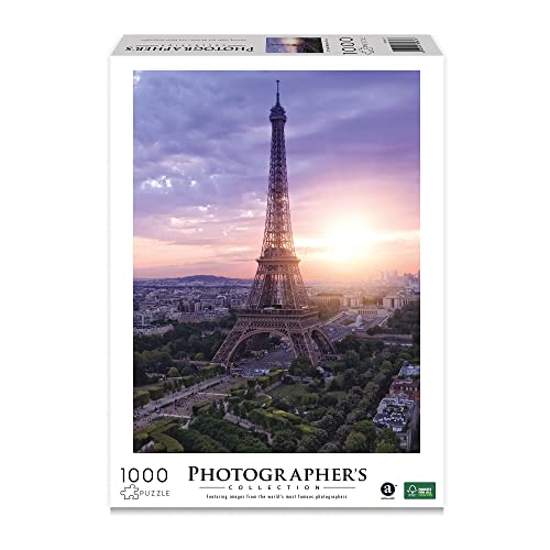 Ambassador 7230961 Eiffelturm Paris, 1000 Teile Puzzle für Erwachsene und Kinder ab 12 Jahren, Photographer's Collection von Ambassador