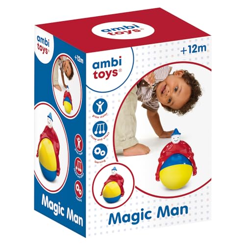 Ambi Toys, Magic Man, Roly-Poly Toys, Ages 1 Year Plus von Ambi Toys