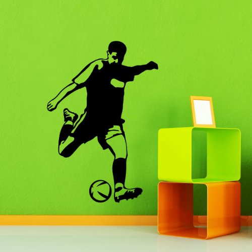 Ambiance-Live Vinyl-Wandaufkleber, Schwarz/Weiß, 80 x 55 cm von Ambiance Sticker