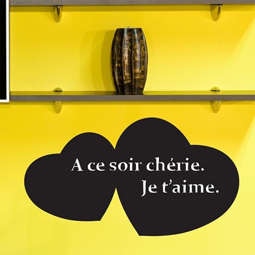 Ambiance-Live Wandtattoo Schiefer Herze - 20 x 37 cm Ambiance-Live Wandtattoo Schiefer Herze - 20 x 37 cm von Ambiance Sticker