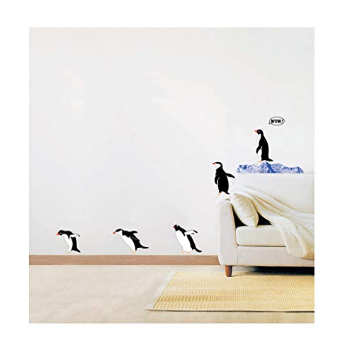 Ambiance-Live Wandtattoo, Motiv: Pinguin-Familie von Ambiance Sticker