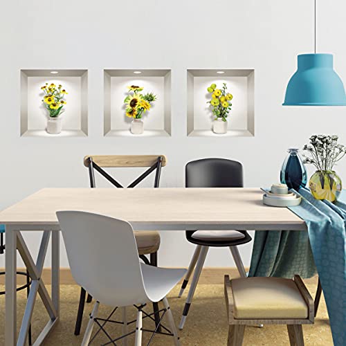 3D Self-Adhesive Yellow Spring Flowers for Living Room | Trompe l'oeil Sticker for Adult Bedroom | 30 x 90 cm Wall Stickers 3D Self-Adhesive Yellow Spring Flowers for Living Room | Trompe l'oeil Sticker for Adult Bedroom | 30 x 90 cm Wall Stickers von Ambiance Sticker