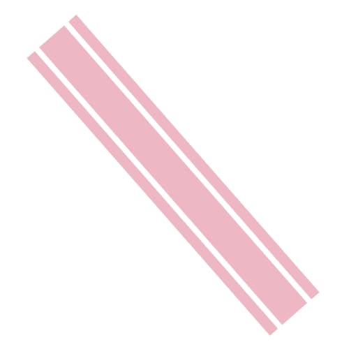 Ambiance Sticker Auto-Motorhaube, Aufkleber, Racing Body Side Stripe Decal, Dach Rock Stoßfänger Stripe Decal Vinyl Modifizierte Stripe Decal Car Dekor Rosa Puder – 1 Stück 124 cm Ambiance Sticker Auto-Motorhaube, Aufkleber, Racing Body Side Stripe Decal, Dach Rock Stoßfänger Stripe Decal Vinyl Modifizierte Stripe Decal Car Dekor Rosa Puder – 1 Stück 124 cm von Ambiance Sticker