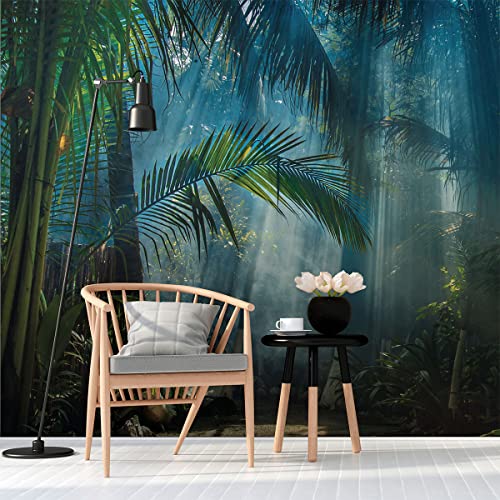 Ambiance Sticker Panorama-Tapete Tropischer Dschungel, vorgeklebt, H 250 x L 240 cm von Ambiance Sticker