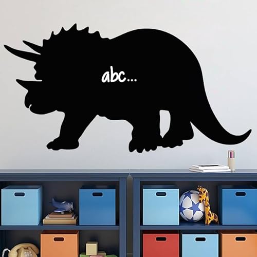 Ambiance Sticker Kreidetafel – Wandsticker, selbstklebend, abwischbar, Silhouette Kentrosaurus – H 30 x B 55 cm von Ambiance Sticker