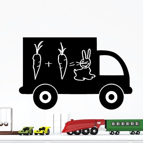 Ambiance Sticker Kreidetafel – Wandsticker, selbstklebend, abwischbar – LKW – H 16 x L 25 cm von Ambiance Sticker
