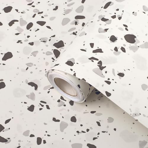 Ambiance Sticker Terrazzo Boden-Klebeband, rutschfest, wasserdicht, Meterware, für Wohnzimmer, Schlafzimmer und Esszimmer – Höhe 60 cm x Länge 5 m Ambiance Sticker Terrazzo Boden-Klebeband, rutschfest, wasserdicht, Meterware, für Wohnzimmer, Schlafzimmer und Esszimmer – Höhe 60 cm x Länge 5 m von Ambiance Sticker