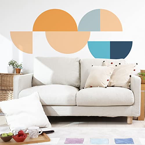 Ambiance Sticker Vliestapete Riesenfresken Vorgekleistert -Cerchi Astratti - Dekoratives Etikett | H60 x L60 cm Ambiance Sticker Vliestapete Riesenfresken Vorgekleistert -Cerchi Astratti - Dekoratives Etikett | H60 x L60 cm von Ambiance Sticker