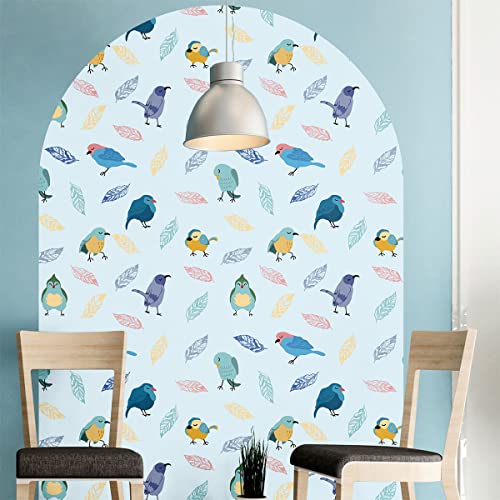 Ambiance Sticker Vliestapete Riesenfresken Vorgekleistert -Degli Uccelli-Bogen - Dekoratives Etikett | H175 x L120 cm Ambiance Sticker Vliestapete Riesenfresken Vorgekleistert -Degli Uccelli-Bogen - Dekoratives Etikett | H175 x L120 cm von Ambiance Sticker