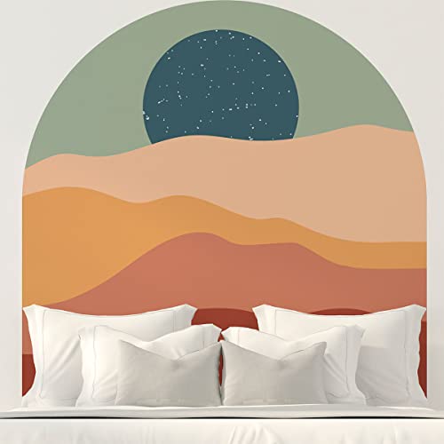 Ambiance Sticker Vliestapete Riesenfresken Vorgekleistert -Düne E Stelle - Dekoratives Etikett | H90 x L90 cm von Ambiance Sticker