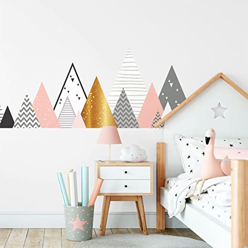 Ambiance Sticker Wandaufkleber für Kinder, Dekoration für Babyzimmer, selbstklebend, Riesenmotiv, LORAKA – H 60 x B 100 cm von Ambiance Sticker