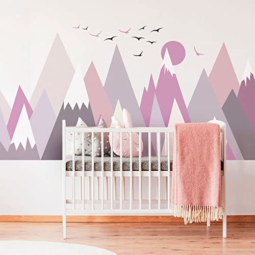 Ambiance Sticker Wandaufkleber für Kinder, Dekoration für Babyzimmer – Riesenaufkleber | Larinka – H 50 x B 75 cm von Ambiance Sticker