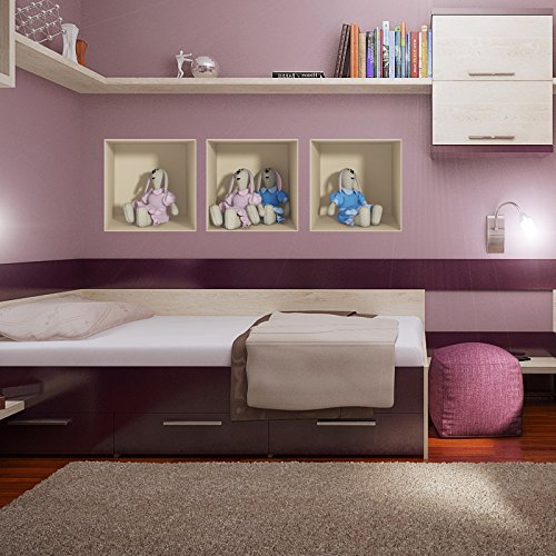 Ambiance Wandaufkleber, Vinyl, mehrfarbig, 30 x 90 cm Ambiance Wandaufkleber, Vinyl, mehrfarbig, 30 x 90 cm von Ambiance Sticker