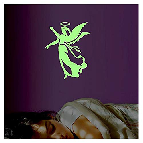 Phosphoreszierende Wandtattoo Engel 2 - 25 x 20 cm Phosphoreszierende Wandtattoo Engel 2 - 25 x 20 cm von Ambiance Sticker