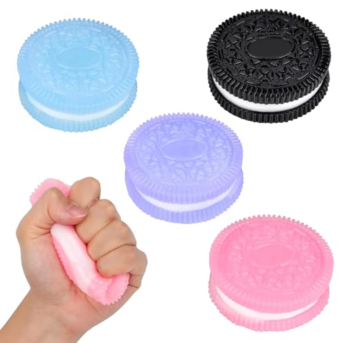 Taba Squishy, 4 Stück Keks Stressabbauspielzeug, Ultraweiches Dekompressions Entlüftungsspielzeug, Keks Stressabbau Spielzeug, Cookie Stress Relief Toy für Angst, OCD Angst abbauen und Beruhigung (A) Taba Squishy, 4 Stück Keks Stressabbauspielzeug, Ultraweiches Dekompressions Entlüftungsspielzeug, Keks Stressabbau Spielzeug, Cookie Stress Relief Toy für Angst, OCD Angst abbauen und Beruhigung (A) von Ambolio