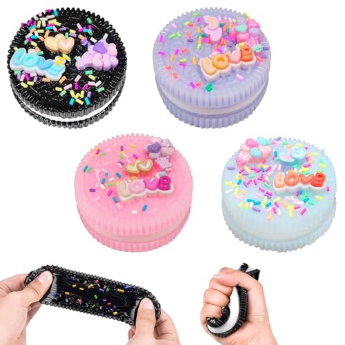 Taba Squishy, 4 Stück Keks Stressabbauspielzeug, Ultraweiches Dekompressions Entlüftungsspielzeug,Keks Stressabbau Spielzeug, Cookie Stress Relief Toy für Angst, OCD Angst abbauen und Beruhigung(love) Taba Squishy, 4 Stück Keks Stressabbauspielzeug, Ultraweiches Dekompressions Entlüftungsspielzeug,Keks Stressabbau Spielzeug, Cookie Stress Relief Toy für Angst, OCD Angst abbauen und Beruhigung(love) von Ambolio