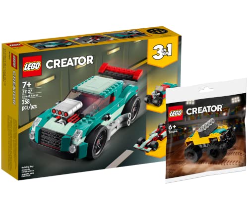 Ameet Verlag Lego Creator Set: 3-in-1 Straßenflitzer 31127 + Monster-Truck 30594 Polybag von Ameet Verlag