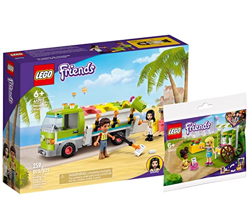 Ameet Verlag Lego Friends Set: Recycling-Auto 41712 + Friends Blumenwagen 30413 (Polybag) von AMEET Verlag