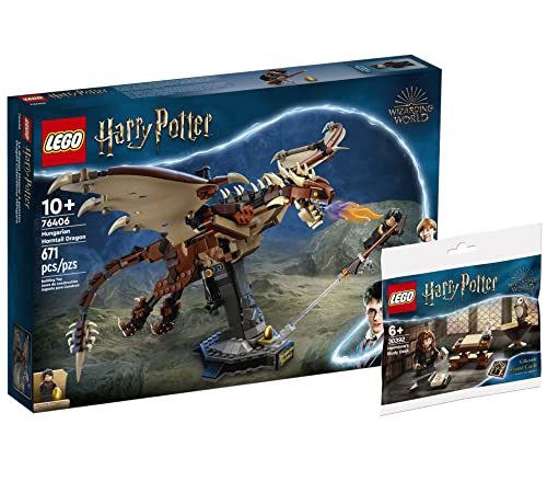 Ameet Verlag Lego Harry Potter Set: Ungarischer Hornschwanz 76406 + Hermines Schreibtisch 30392 (Polybag) von Ameet Verlag