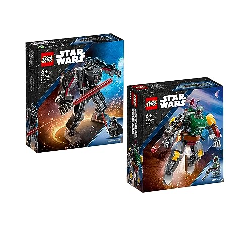Lego Set: Lego 75368 Star Wars Darth Vader Mech + Lego 75369 Star Wars Boba Fett Mech, für Kinder ab 6 Jahren von Ameet Verlag