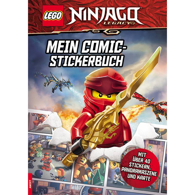 LEGO® NINJAGO® - Mein Comic-Stickerbuch, m. 1 Beilage von Ameet