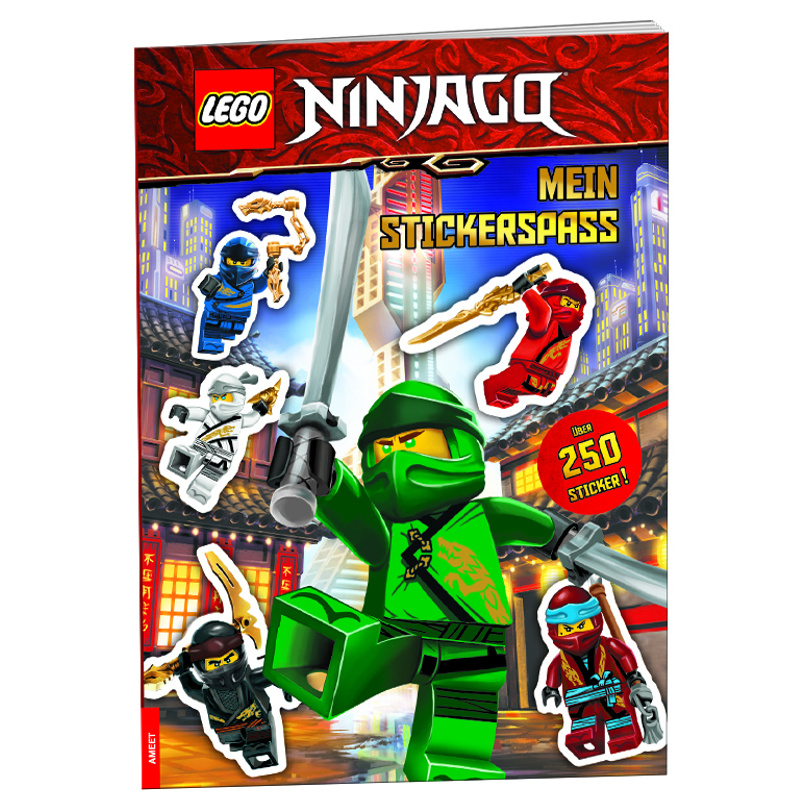 LEGO® NINJAGO® - Mein Stickerspaß, m. 1 Beilage von Ameet