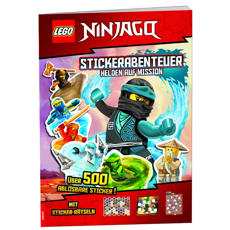 LEGO® NINJAGO® - Stickerabenteuer - Helden auf Mission von Ameet