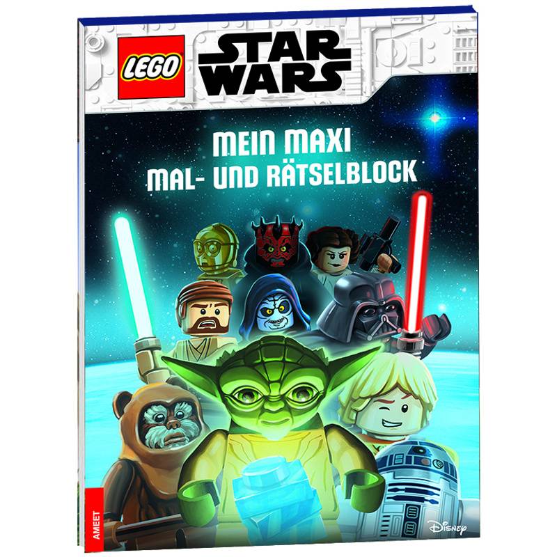 LEGO® Star Wars(TM) - Mein Maxi Mal- und Rätselblock von Ameet
