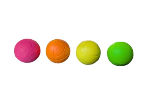 Ameisenkeks® 1 x Anti Stress Ball – 6 cm Ø – weicher Stressabbau Ball – Zufällige Farbe – ideal für Erwachsene & Kinder zur Entspannung, Konzentration & Handtraining von Ameisenkeks
