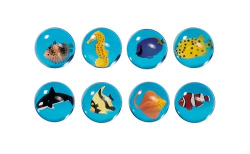 Ameisenkeks® Flummys 3D Fische Flummibälle 8 Stück von Ameisenkeks