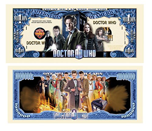 American Art Classics Limited Edition Doctor Who Sammlerstück Million Dollar Bill in Geldhalter American Art Classics Limited Edition Doctor Who Sammlerstück Million Dollar Bill in Geldhalter von American Art Classics
