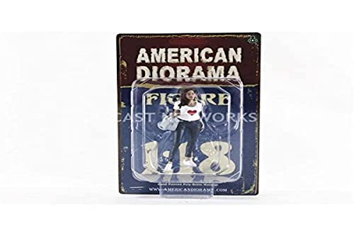 American Dioma 38193 Miniaturauto zur Sammlung, Schwarz/Weiß American Dioma 38193 Miniaturauto zur Sammlung, Schwarz/Weiß von American Diorama