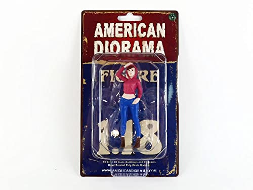 American Diorama 76306 Miniaturauto, Rot/Blau von American Diorama