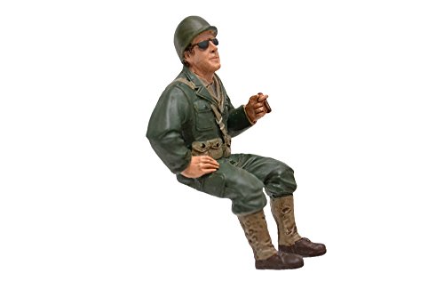 American Diorama – 77412 – Figur – WWII USA Soldier 3 mit Zigarre – Echelle 1/18 – Braun/Beige von American Diorama