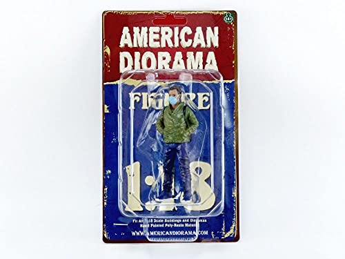 American Diorama - Figur 1:18, 76271, grün/blau von American Diorama