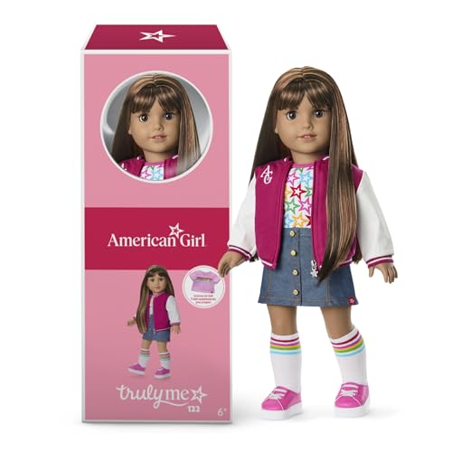 American Girl, Truly Me 45,7 cm Puppe #122 mit braunen Augen, glattes dunkelbraunes Haar, hellbraune Haut, ab 6 Jahren American Girl, Truly Me 45,7 cm Puppe #122 mit braunen Augen, glattes dunkelbraunes Haar, hellbraune Haut, ab 6 Jahren von American Girl