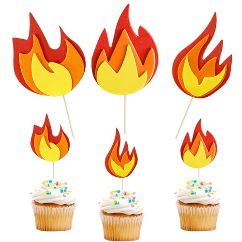 Feuerwehr-Kuchenaufsatz, Feuerwehrauto-Kuchenaufsatz, Feuerwehrauto, Cupcake-Topper, Feuerwehr-Kuchendekoration, Feuerwehr-Kuchenzubehör, Feuerwehr, Flamme, Rettung, Thema, Kuchendekorationen für Feuerwehr-Kuchenaufsatz, Feuerwehrauto-Kuchenaufsatz, Feuerwehrauto, Cupcake-Topper, Feuerwehr-Kuchendekoration, Feuerwehr-Kuchenzubehör, Feuerwehr, Flamme, Rettung, Thema, Kuchendekorationen für von Amerzam