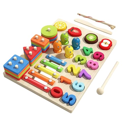 Amesor Formensortierer | Zähl- Und Steckspiel Mit Formen | Frühes Lernspielzeug Mit Mathe-Blöcken Für Vorschulkinder Und Mädchen Familie Amesor Formensortierer | Zähl- Und Steckspiel Mit Formen | Frühes Lernspielzeug Mit Mathe-Blöcken Für Vorschulkinder Und Mädchen Familie von Amesor