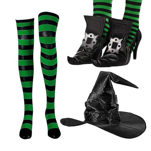 Amesor Hexenkostüm Halloween | Faschingskostüm Karnevalskostüm - Verkleidungsset Für Cosplay Begeisterte Karneval Mottopartys Bühnenauftritte von Amesor