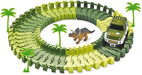 Amewi 100654 Magic Traxx Dino-Park Mini 54-teilig, in Karton, Grün Amewi 100654 Magic Traxx Dino-Park Mini 54-teilig, in Karton, Grün von Amewi