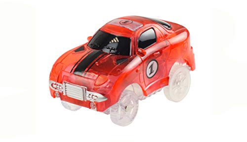 Amewi 100659 Magic Traxx Fahrzeug Rennwagen mit LED, Rot von Amewi