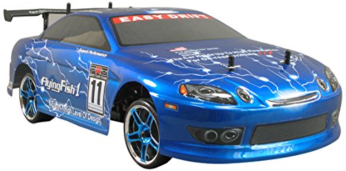 Amewi 21027 Bad Boy Driftcar Brushed 1:10 RTR, Blau von Amewi