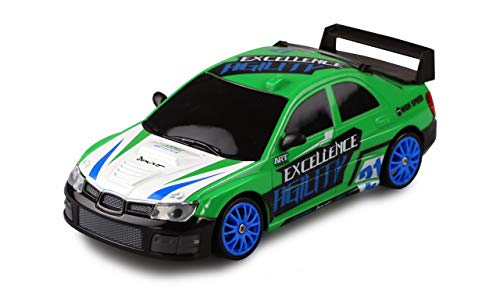 Amewi 21085 Drift Sport Car 1:24 grün, 4WD 2,4 GHz Fernsteuerung von Amewi