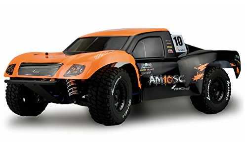 Amewi 22139 AM10SC V2 Short Course Truck Brushless 1:10, 4WD, RTR, orange von Amewi