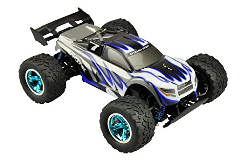 Amewi 22177 - Fahrzeug - Truggy S-Track V2, M 1:12 / 4WD / RTR/ 2.4 GHZ, Blau, Grün von Amewi