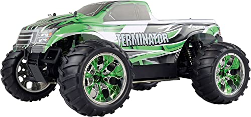 Amewi 22315 Terminator Pro Monstertruck brushless 4WD 1:10, RTR, grün von Amewi