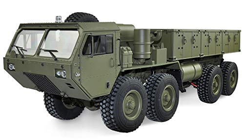 Amewi 22389 grün U.S. Militär Truck 8x8 1:12 mit Ladefläche Military von Amewi