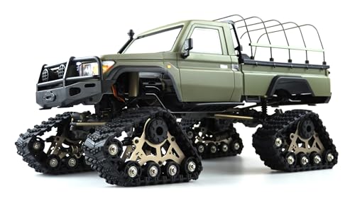Amewi AMXRock RCX10PTS Scale Crawler Pick-Up mattgrün 1:10, RTR von Amewi